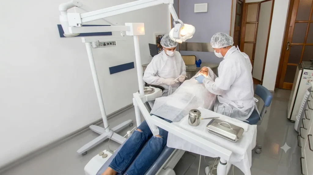 Consultório odontológico moderno do Dr. Victor Lobo em Copacabana Posto 5